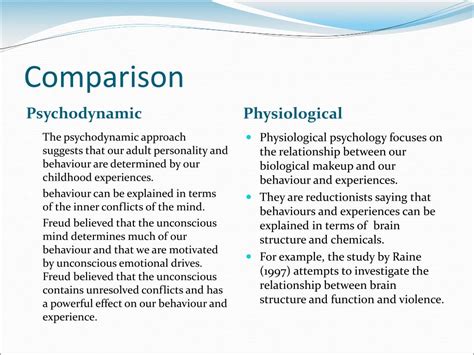 Ppt The Psychodynamic Perspective Powerpoint Presentation Free