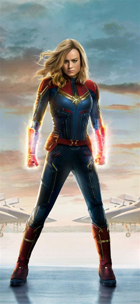 1242x2688 Captain Marvel 2019 Movie Official Poster Iphone XS MAX