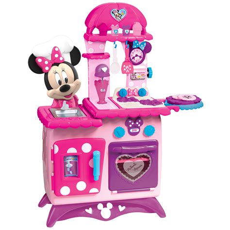 This mini play kitchen products are specially designed by professionals for kids to develop their intelligence. Mini Mouse Toy Play Kitchen Flipping Fun Play With ...