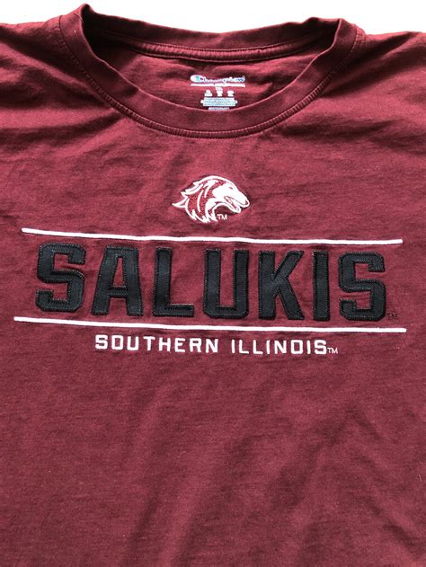 Champion Southern Illinois Salukis Shirt Size Xl Etsy