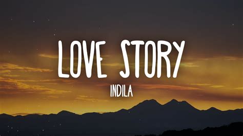 Indila Love Story Lyrics Youtube