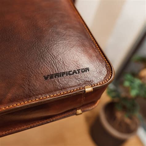 Personalization And Engraving Of Our Leather Bags Von Baer