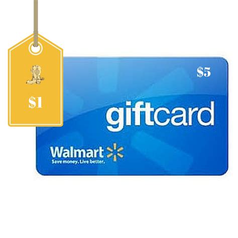 Add a new gift card or apply those already saved. $5 Walmart Gift Card Only $1