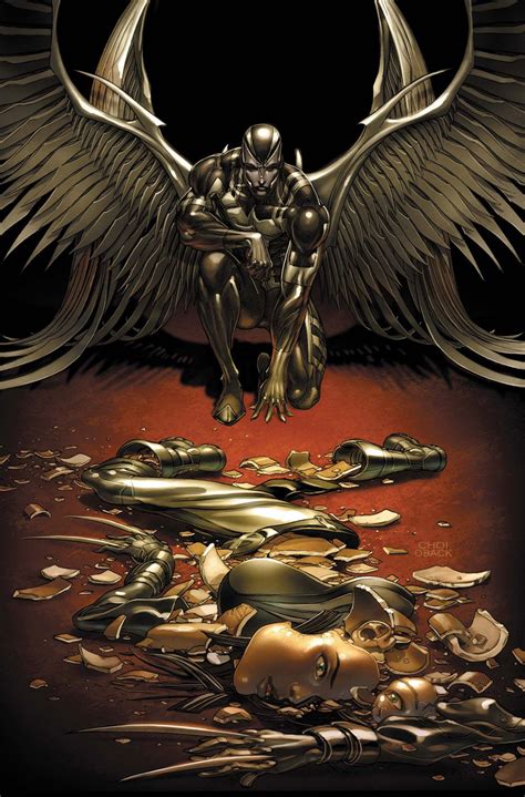 Archangel By Mike Choi Marvel Comics Art Marvel Art Comics