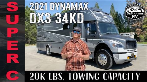 2021 Dynamax Dx3 34kd Super C Diesel Motorhome Youtube