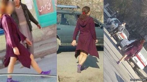 ¿quién Es La Misteriosa Mujer Que Muestra Sus Piernas En Kabul