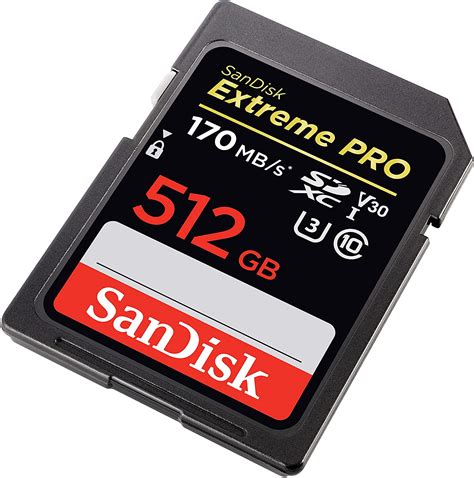 Sandisk 512gb Extreme Pro Uhs I Sd Card C10 U3 V30 4k Uhd Sdsdxxy