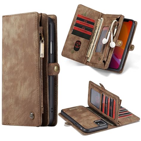 Multifunctional Luxury Business Leather Magnetic Flip Case For Iphone