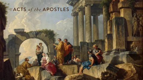 Acts Of The Apostles The Parish In The Commons August 16 2020 The