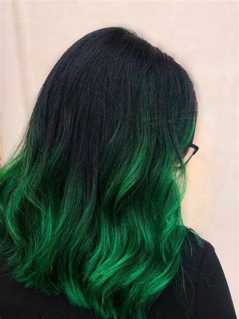 Neon Green Hair 🐍💚 Neon Green Hair Hair Rainbow Hair Color