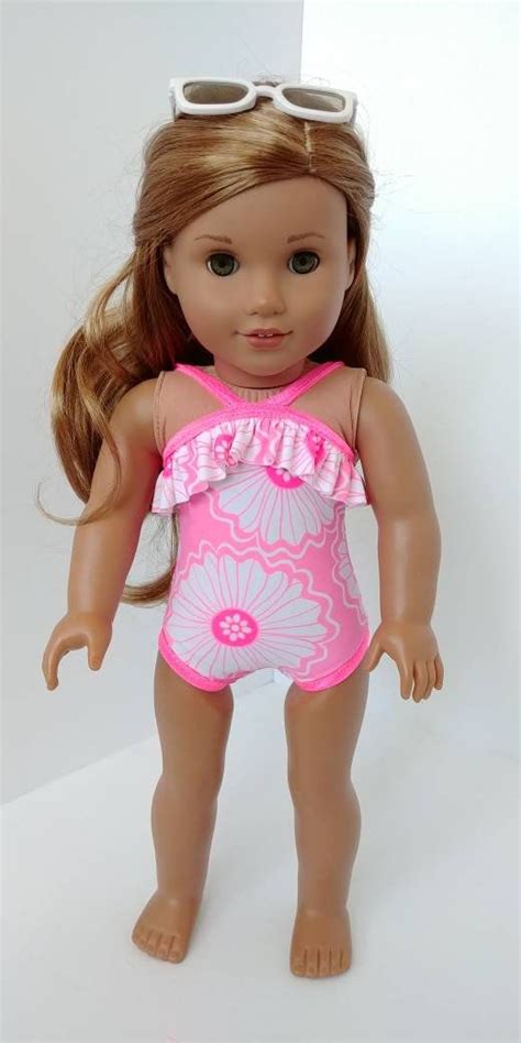 swimsuit for 18 doll fits like american girl doll etsy canada american girl doll pictures