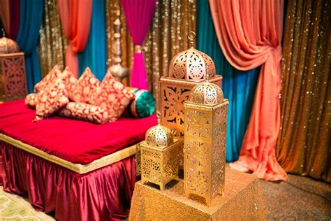 Muslim Wedding An Explosion Of Colors 123weddingcards