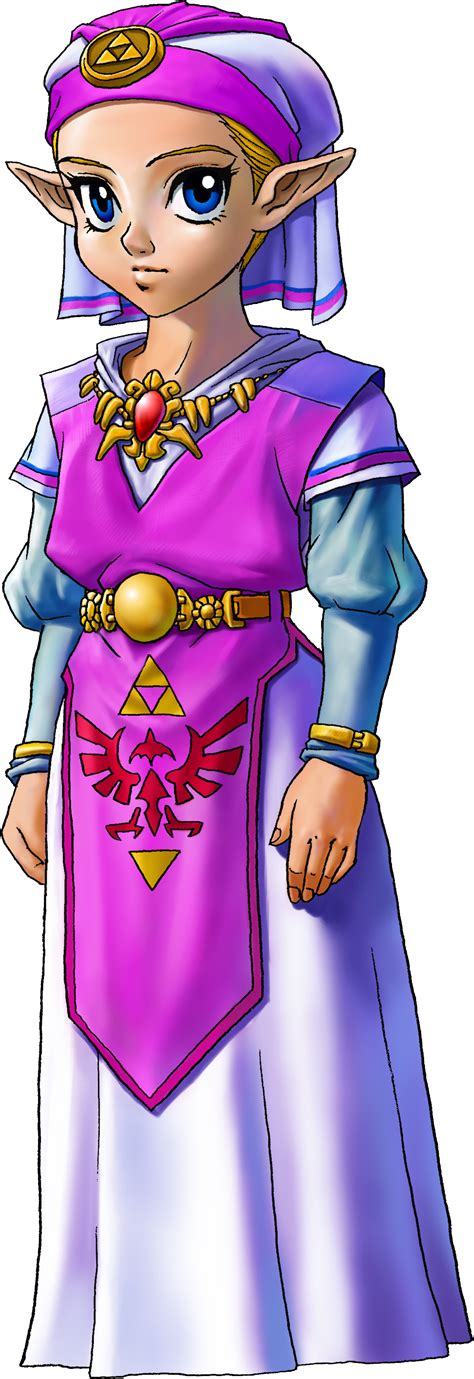 Young Princess Zelda Characters And Art The Legend Of Zelda Ocarina
