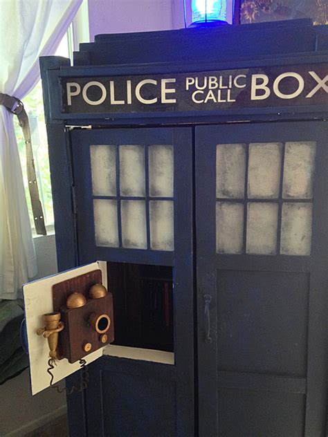 See what makes us the home decor superstore. This TARDIS Bookshelf DIY is Actually Bigger on The Inside ...