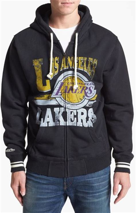 Tde x lakers championship #17 hoody. Mitchell & Ness La Lakers Hoodie in Black for Men | Lyst