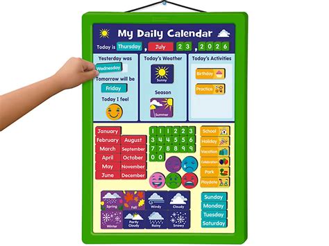 All About Today Magnetic Calendar At Lakeshore Learning