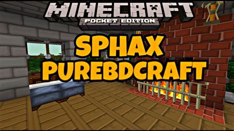 Sphax Purebdcraft Texture Pack Para Minecraft Pe 11 Sin Bugs Youtube