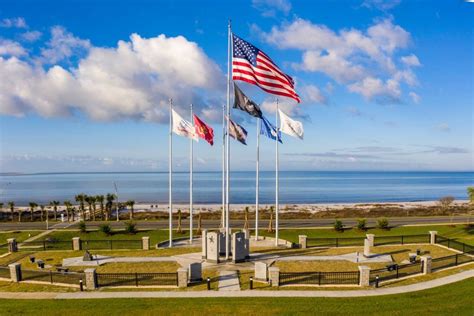 The Honor Walk Veterans Memorial Park Port St Joe Florida The