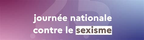 Journée Nationale De Lutte Contre Le Sexisme Le Portail De La Fonction Publique