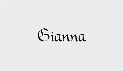 Gianna Free Font