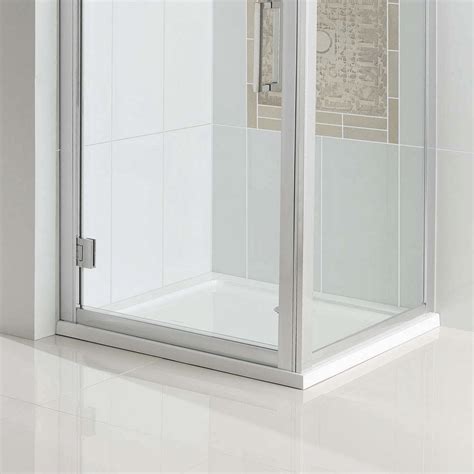 Eastbrook Volente Square Shower Tray 700mm X 700mm Stone Resin