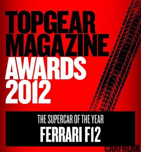 Not surprising when you consider it costs half a million. Ferrari F12berlinetta Crowned "Supercar Of The Year 2012" By BBC TopGear Magazine - carfreak