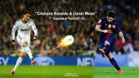 Cristiano Ronaldo Lionel Messi By Jafarjeef On Deviantart