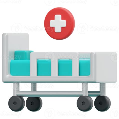 Ziekenhuis Bed 3d Geven Icoon Illustratie 11619325 Png