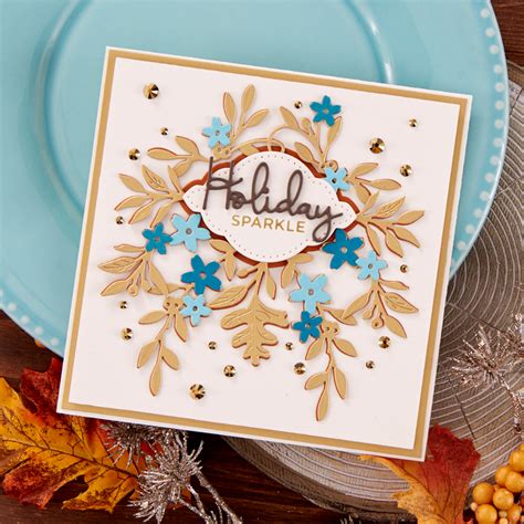 October 2019 Large Die Of The Month Is Here Fall Flora Spellbinders