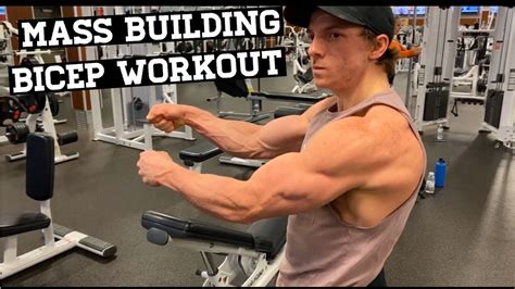 Mass Building Bicep Workout Grow Your Biceps Fast Youtube
