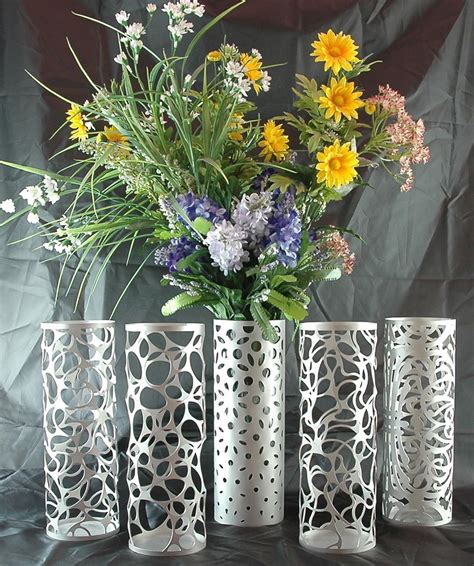 Beautiful Stainless Steel Vases Available For Purchase On The