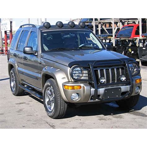 Jeep Liberty Black Front Grille Guard Overstock™ Shopping Big