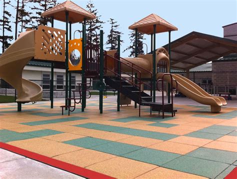 The average price for rubber flooring ranges from $10 to $5,000. Rubber Playground Tiles by American Floor Mats