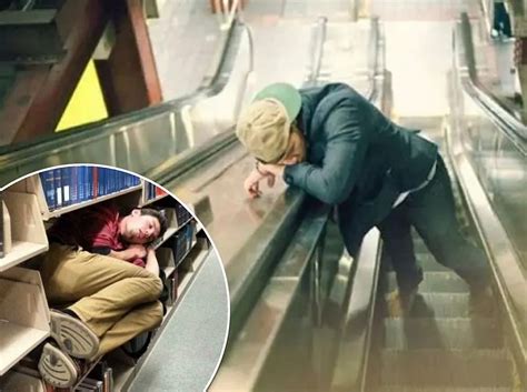 Hilarious Snaps Reveal Very Awkward Spots For A Nap Daily Mail Online