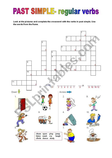 Simple Past Tense Worksheet Regular And Irregular Verbs Best Games Images And Photos Finder