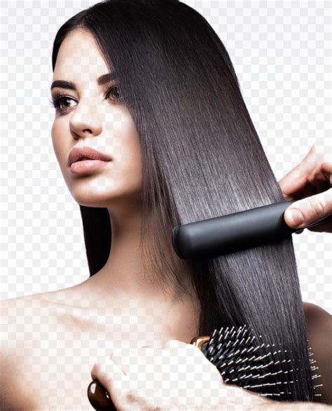 Hair Iron Hair Straightening Beauty Parlour Hair Care PNG 1100x1362px