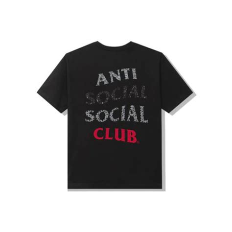 Anti Social Social Club 99 Retro Iv Tee Black By Youbetterfly