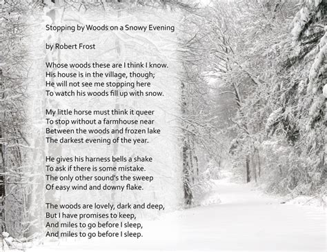41 Classic And New Poems To Keep You Warm In Winter Other Robert