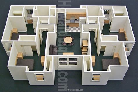 Scale Architectural Model Home Buildings Maker Scale Model Howard Architectural