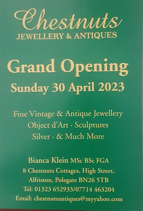 Our Grand Opening In Eastbourne Antiques Centre