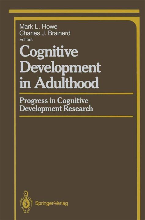 Cognitive Development During Adulthood Ph