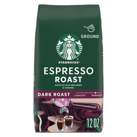 Starbucks® Espresso Dark Roast Ground Coffee 12 Oz Bag 12 Oz Ralphs