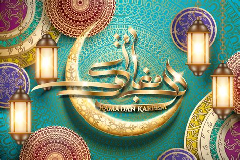 Ramadan kareem or ramadan mubarak? Ramadan Kareem Calligraphy Vectors Image - Free Download ...