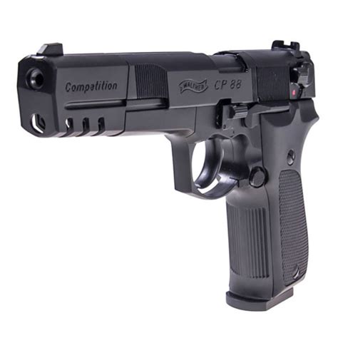 Walther Black Cp88 Competition Pellet Pistol Camouflageca