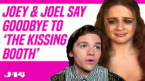 Joey King And Joel Courtney From ‘kissing Booth Talk ‘tough Goodbye
