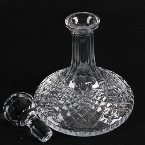 Waterford Crystal Alana Ships Decanter Ebth