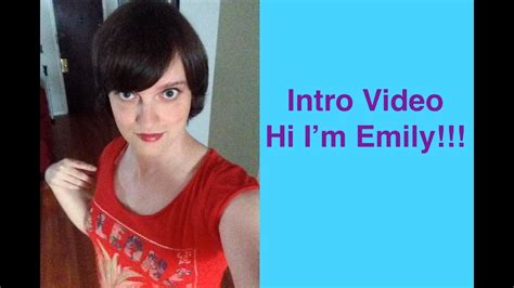 Short Intro Video Hi I M Emily Mtf Transgender Youtube