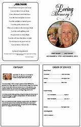 Free Homegoing Service Program Template Images