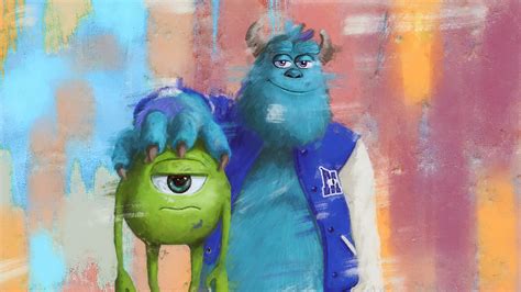 New Monsters University Art 4k Hd Movies Wallpapers Hd Wallpapers