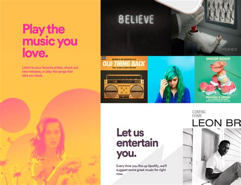 Spotify Website 2015 Fonts In Use